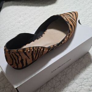 Aldo Women's Animal Print Flats with Studs